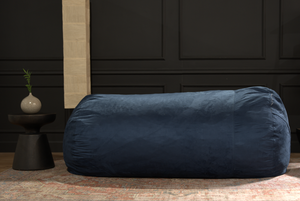 Jasper Traditional 8 Foot Cylindrical Suede Bean Bag