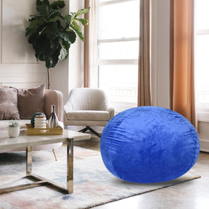 Minky Velvet Bean Bag Chair