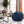 Faux Fur Bean Bag Chair, Navy