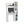 Versalles Writing Desk, Two Superior Shelves, Five Cubbies - White