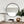 Black 20 Inch Metal Round Bathroom Mirror