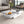 Square Marble Veneer Coffee Table with Sliding Top