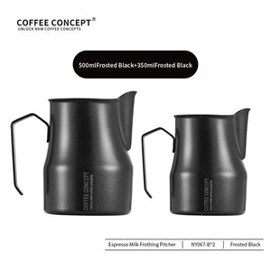 Best Milk Pitcher for Latte Art Beginners - Bell Shape 350ml/500ml Frothing Jug Under $15