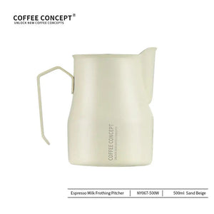 Best Milk Pitcher for Latte Art Beginners - Bell Shape 350ml/500ml Frothing Jug Under $15
