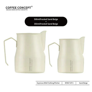 Best Milk Pitcher for Latte Art Beginners - Bell Shape 350ml/500ml Frothing Jug Under $15