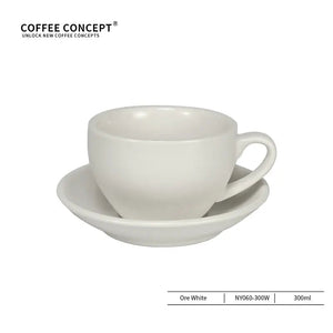 Best Latte Art Cup for Home Baristas - Sawada Style Wide-Mouth Ceramic 300ml Under $11