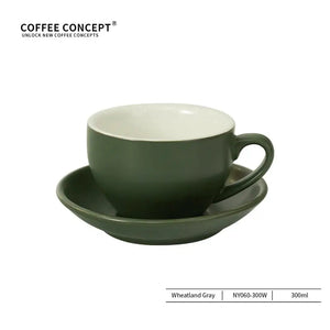 Best Latte Art Cup for Home Baristas - Sawada Style Wide-Mouth Ceramic 300ml Under $11