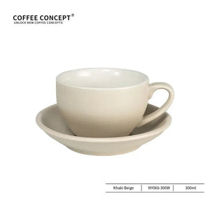 Best Latte Art Cup for Home Baristas - Sawada Style Wide-Mouth Ceramic 300ml Under $11
