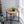 Round Side Table With Wood Top, End Table For Living Room Bedroom - Black Brown