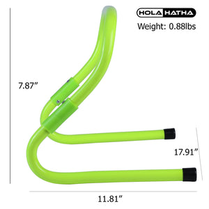 HolaHatha Adjustable Height Speed Training Hurdle for Cardio Fitness Workouts - TRAPSKI