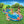 Banzai Shade N Slide Turtle Inflatable Outdoor Kiddie Splash Pool with Sprinkler