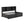 Industrial Metal Daybed With Trundle, Storage Shelves, USB Ports
