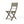 Positano - 4 Piece Foldable Chair Set in Gray