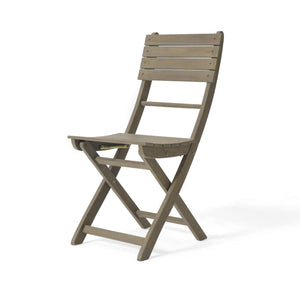 Positano - 4 Piece Foldable Chair Set in Gray