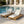 Teak Finish Acacia Wood Chaise Lounge with 4-Inch Cushion