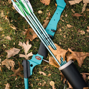 Genesis Original Archery Compound Bow and Arrow Set, Draw Hand-Right, Green