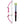 Genesis Original Archery Compound Bow and Arrow Set, Draw Hand-Right, Pink
