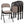MECO 4-Pack of Deluxe Corrin Fabric Padded Folding Chairs with 16 x 16 Inch Seat