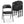 MECO 4-Pack of Deluxe Vinyl Padded Folding Chairs with 16 x 16 Inch Seat, Black