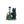 Standing Black Bear Garden Planter with Decorative Solar Lantern
