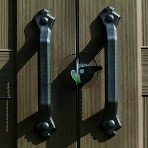 Keter 211203 Factor 8 x 11 All Weather Resistant Outdoor Storage Shed, Taupe