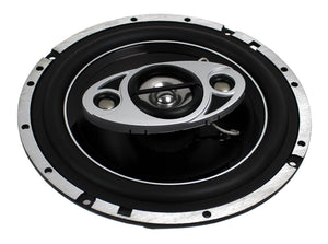 2) NEW BOSS AUDIO P65.4C 6.5" 4-Way 400W Car Coaxial Speakers Stereo P654C