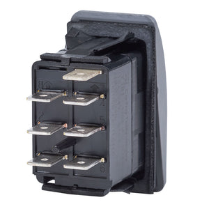 Blue Sea 8220 Water Resistant Contura III Switch - ON-OFF-ON - Grey