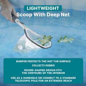 Bestway SaluSpa All-in-One Cleaning Tools for Spa w/ Net, Brush, & Scrubber Mitt
