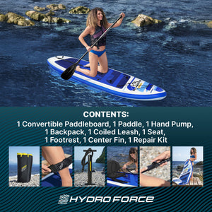 Bestway Hydro-Force Oceana Inflatable Stand-Up Paddle Board and Kayak Water Set