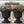 Southern Patio 14 Inch Lightweight Outdoor Utopian Urn Planter, Black (2 Pack)