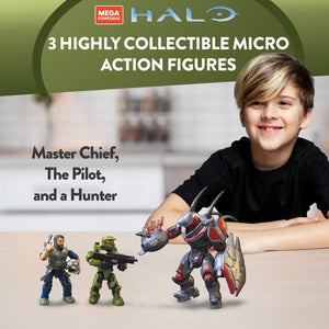 Mega Construx HALO Infinite Pelican Inbound Building Block Toy for Ages 10 & Up