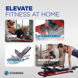 Stamina Products X 4 in 1 Adjustable Strength Training Station and Workout Bench