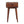 Avora Chestnut Nightstand with 1-Drawer, Nordic Legs