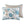 6 Piece Cotton Sateen Quilt Set with Throw Pillows Aqua Full/Queen