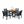 HDPE Outdoor Patio Dining Set