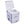 5.3 Gallon Portable Toilet with Waste Tank and Built-in Rotating Spout-Gray