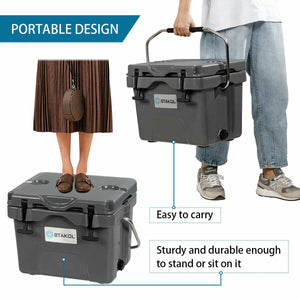 16 Quart 24-Can Capacity