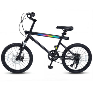 20 Inch Commuter Bicycle LED-lit with 6-Speed Shimano Twist Shifting and Stereo Speakers