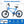 20 Inch Commuter Bicycle LED-lit with 6-Speed Shimano Twist Shifting and Stereo Speakers