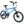 20 Inch Commuter Bicycle LED-lit with 6-Speed Shimano Twist Shifting and Stereo Speakers