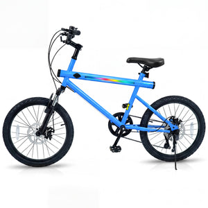 20 Inch Commuter Bicycle LED-lit with 6-Speed Shimano Twist Shifting and Stereo Speakers