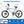 20 Inch Commuter Bicycle LED-lit with 6-Speed Shimano Twist Shifting and Stereo Speakers