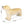 MGO Dog Bench, Outdoor Light Brown, No Assembly Required