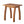 Patio Conversation Set with Acacia Wood Armchairs and End Table