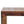 Solid Wood Solis California Side Table, Open Storage
