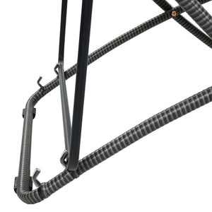 Outdoor Folding Chair With Adjustable Backrest (Set of 2)