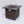 Outdoor Propane Gas Fire Pit Table With Lid With Glass Rocks And Rain Cover - Espresso