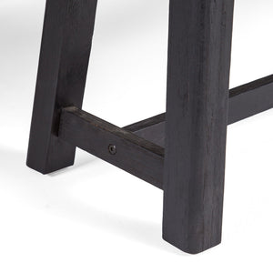 Cloud Outdoor Bench With Acacia Wood Frame And Slat Panel Design