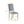 French Country Style Dining Chair with Upholstered Seating and Fluted Legs
