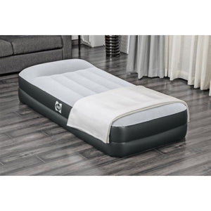 Sealy Tritech Twin Sized 16" Air Mattress Bed 2 Person w/Built-In AC Pump & Bag - TRAPSKI